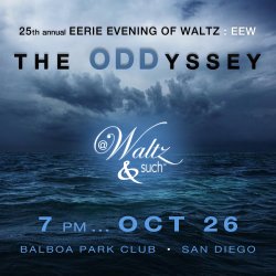 stormy sea, logo, event title