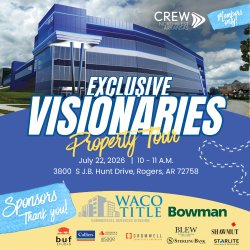 Exclusive Visionaries Property Tour with CREW Northwest Arkansas