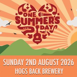 One Summers Day Acoustic Festival Sunday 3rd August