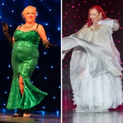 Life Drawing with Burlesque Legends