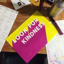 Paint a mini mural poster with Survival Techniques