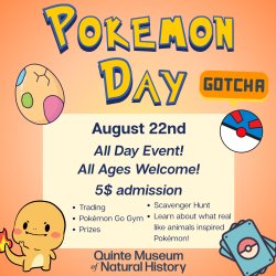 Pokemon Day at QMNH