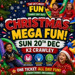 🎄Crawley Christmas Mega Fun Day - Sun 20th Dec🎄