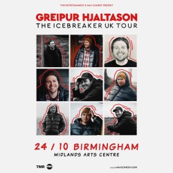 GREIPUR HJALTASON - THE ICEBREAKER TOUR - BIRMINGHAM