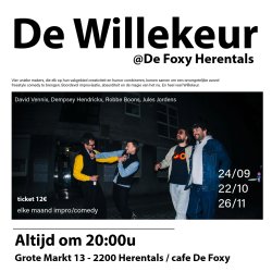 De Willekeur - impro en comedy