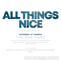 All Things Nice - THE BOTTOMLESS BRUNCH MARCH