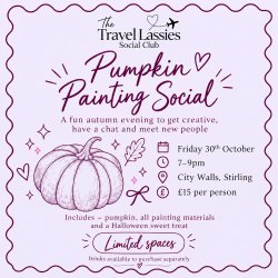 Pumpkin Painting Social 🎃💜