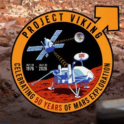Project Viking mission patch to commemorate the 50th anniversary.