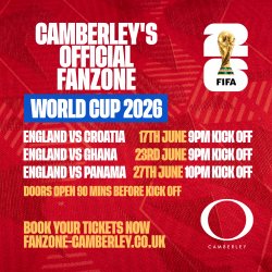 Fanzone Camberley - England Vs Croatia