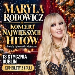 Maryla Rodowicz - koncert | Dublin 2027