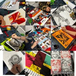 GCSE Monday Art Classes age 14+:  6.10- 7:20pm September/October 2026: 1hours 10mins  for 5 weeks