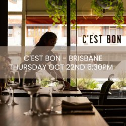 Petersons Food & Wine Matching Dinner - C'est Bon Brisbane