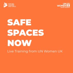 Safe Spaces Now: Live Training from UN Women UK