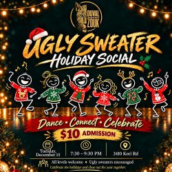 Duval Zouk Ugly Sweater Holiday Social 🎄