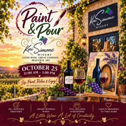 Paint & Pour at Kai-Simone Winery