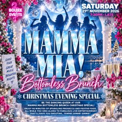 Mamma Mia Inspired Bottomless Brunch Christmas Evening Special - Abergele