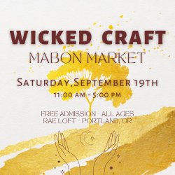 Craft Fair, Mabon, Market, Vendors, Wedding Venue, Portland Night Market, Portland, OR, Wicca, Pagan, Witchy, Handmade, Crafts, Fair, Live Music