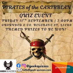 Pirates of the Caribbean Quiz Event