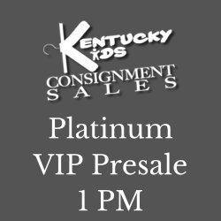 Kentucky Kids Consignment Elizabethtown Platinum VIP Presale 09/16/2026 - 1 PM