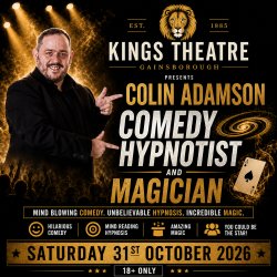 COMEDY HYPNOTIST & MAGICIAN – LIVE