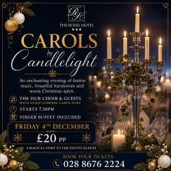 Carols by Candlelight with HUB Choir & Carol Doey