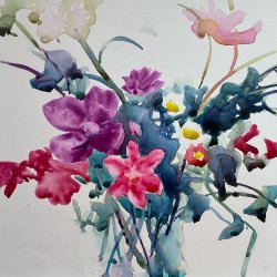 Haddington Arts Weekend - Watercolour Flowers with Sheena Phillips