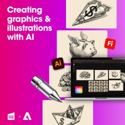 Creating graphics and illustrations with AI