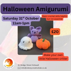 Halloween Amigurumi with Anna