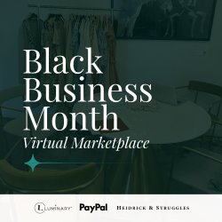 Black Business Month Virtual Marketplace