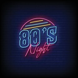 Back to the 80's Party Night