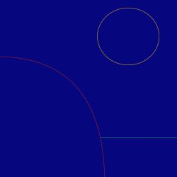 Three lines