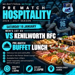 Pre-Match Hospitality Buffet
