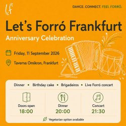 Let’s Forró Frankfurt 7th Anniversary Celebration