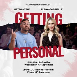 Getting Personal - Live in Larnaca!