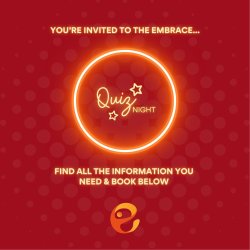 quiz night invitation
