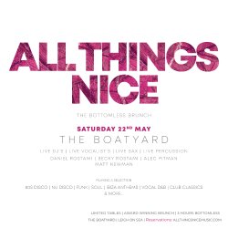 All Things Nice - THE BOTTOMLESS BRUNCH MAY