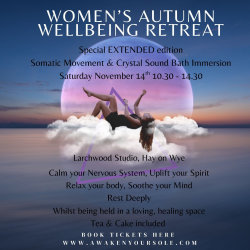 Women's Autumn Wellbeing Mini Retreat