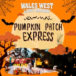 The Pumpkin Patch Express presented by Wales West Light Railway