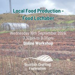 Advertisement for online workshop re whole farm plan