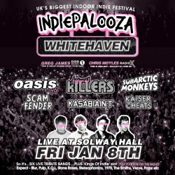 WHITEHAVEN - Solway Hall - Indiepalooza - "the UK's BEST Indie Festival"