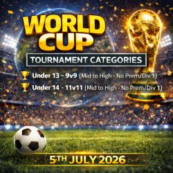 5th July - U13 / 14 mid/high
