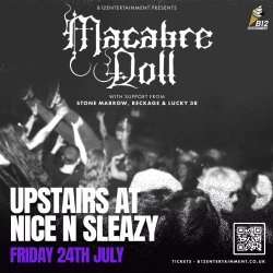 Macabre Doll w/Lucky 38, Reckage & Stone Marrow