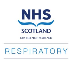 The NHS Scotland Logo, specifying the Respiratory Specialty
