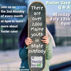 July Foster Care/Adoption Zoom Q&A Session