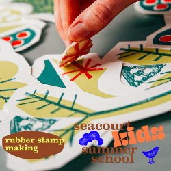 Seacourt Kids! Rubber Stamp Making