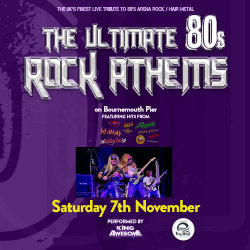 The Ultimate 80's Rock Anthems on Bournemouth Pier