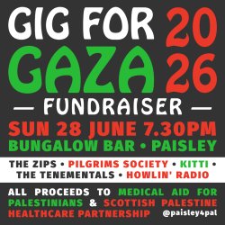 Gig for Gaza 2026 🇵🇸