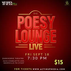 The Poesy Lounge Live