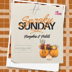 SpoOky Sunday: Pumpkins & Petals