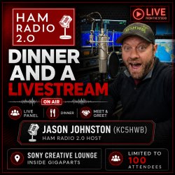 Ham Radio 2.0 Dinner and a Livestream - brought to you by Intellitron